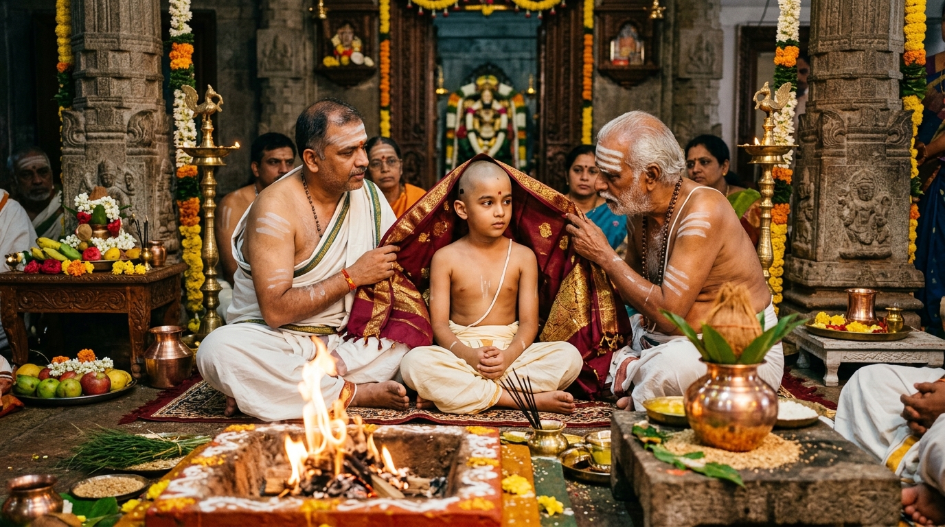 Threading Ceremony / Upanayana (Munjvi)